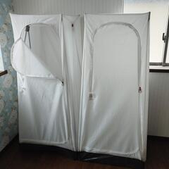 美品 イケア ハンガーラック2個 ブックVUKUの画像