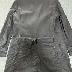 BLACK BARRETT by Neil Barrett デニムトレンチコートの画像