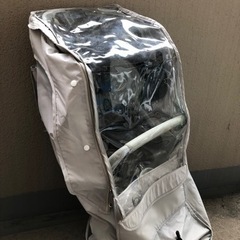 ビッケ　リアシート＋クッション＋レインカバー　bikke