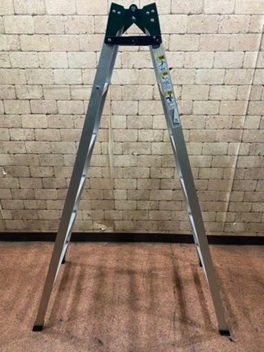 日軽プロダクツ はしご兼用脚立 アルミ脚立 KMK-18 B-10 天板面の高さ 