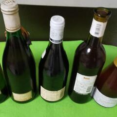 【♪25日まで♪クリスマスセール価格♪】古酒 ヴィンテージ レトロ ワイン 5本セット 【スペイン/フランス/ アメリカ】の画像