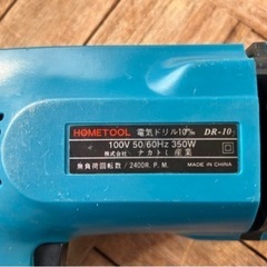 電気ドリル　100V用　DIY向きの画像