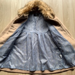 As Know As★アズノゥアズ コート フェイクファー フリーサイズの画像