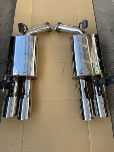 ZEES PROJECT Y50フーガ4本出しリアマフラー 後期/前期