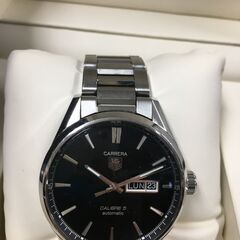 タグ・ホイヤー TAG Heuer 腕時計 カレラ デイデイト WAR201A.BA0723 自動巻き AT ブラック文字盤 SS スティール製 タグホイヤー 中古 堺市 石津店【ジャングルジャングル石津店】 の画像