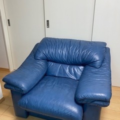本革ソファの画像