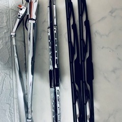 07フォワード❗️メッキワイパーアーム、ブレード、替えのブレード...