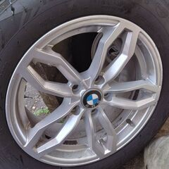 BMW X3 F25 適合　スタッドレス４本 225/65/17★21年製造の画像