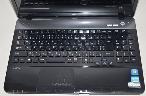 中古ノートパソコン NEC LS550/F Windows11+office core i5-2430M/メモリ8GB/爆速SSD25