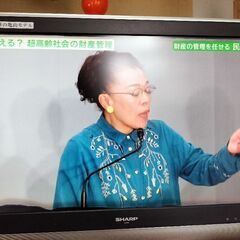 AQUOS世界の亀山モデル３２インチの画像