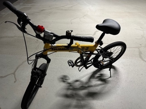 Fサス付きハマー折りたたみ自転車