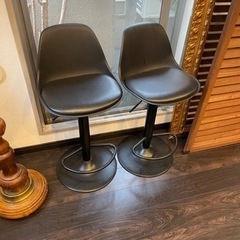 カウンターチェア×2 引取限定1月末までの画像