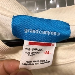 グランドキャニオンTシャツ　Mサイズ訳アリ汚れ有りクリーニング必須！！の画像