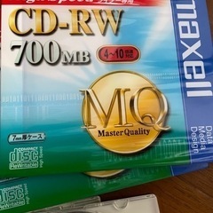 あげます…CD-RW ,DVD-R,CD-R Áudio 未使用品セットの画像