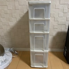 （受け渡し予定者確定）クリアケース4段