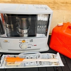 コロナ 灯油ストーブ 大型 (灯油缶20ℓ 電動灯油ポンプ付き)