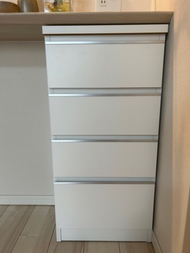 【超美品】カウンター下　収納　引き出し　棚　チェスト