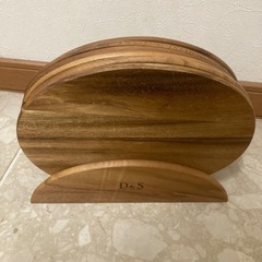 【受け渡し者決定】オシャレな木のお皿