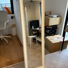 あげます！　IKEA 鏡　ミラー　45 x 150  (mm)