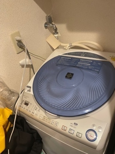 シャープ9キロ洗濯機