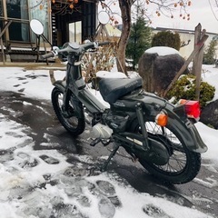 動画有ホンダプレスカブ50オフロードボアアップ72cc新品ヘッドの画像