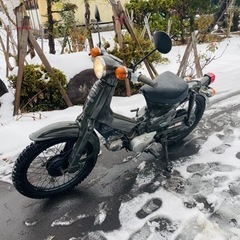 動画有ホンダプレスカブ50オフロードボアアップ72cc新品ヘッドの画像