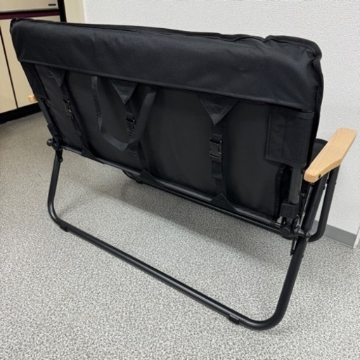 DODのグッドラックソファはデザイン良し！座り心地良し！おしゃれな二 【決まりました】DOD アウトドアチェア グッド ラック ソファ ブラック