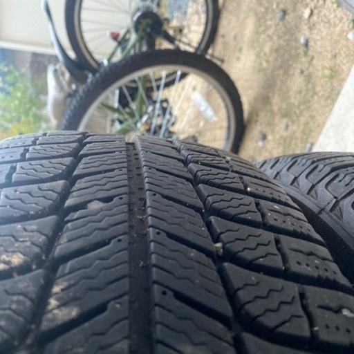 取引中)スタッドレスホイール付き。