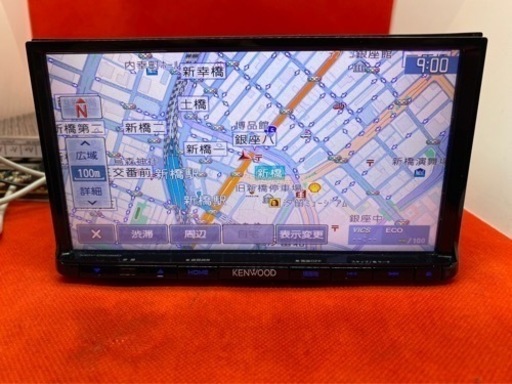 KENWOOD 2023地図　MDV-D502BT 新品パーツ＋新品バックカメラ
