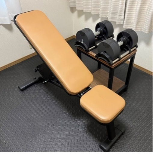 フレックスベル   20kg × 2個セット&トレーニングベンチ