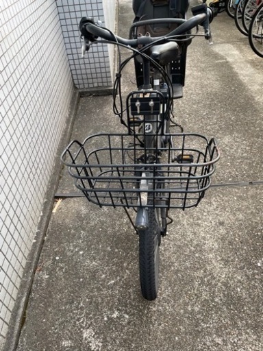 電動自転車　ビッケ2bリヤ付き　幼児2人同乗自転車適合