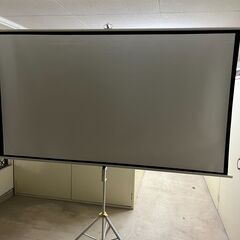 プロジェクタースクリーン　130 cm x 220 cm  　ス...