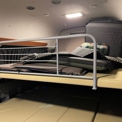 ハイエース　グランドキャビン　キャンピングカー使用　2段ベット　断熱材の画像