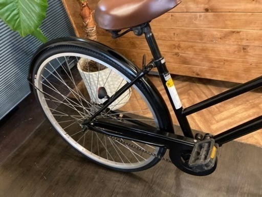 【正月セール】【新古品】自転車　前輪　27インチ a.n.design-works クロスバイク 自転車 700c 本体 27インチ 相当 7段