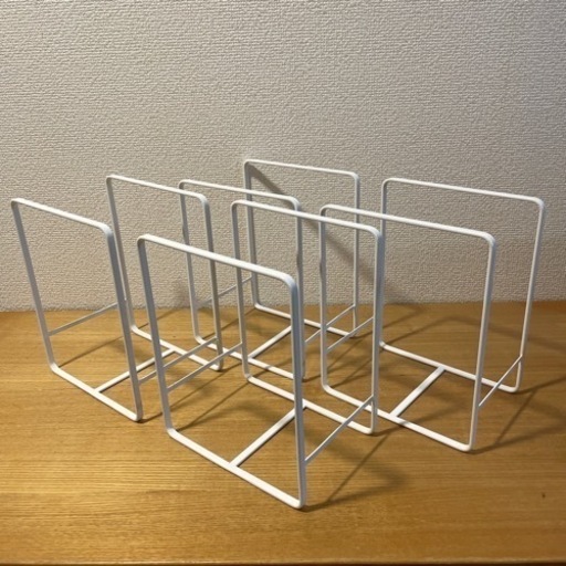 【山崎実業】ディッシュスタンド L×4つ