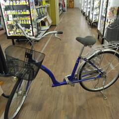 自転車　ブルー　LIFELEX  26ｲﾝﾁ