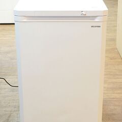 北大前! 札幌 引取 IRIS OHYAMA アイリスオーヤマ 冷凍庫 IUSD-9B-W 2020年製 85L 一部難有り 室内 家庭用 2032479