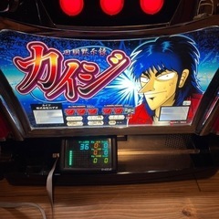 お話中　4号機　カイジ　スロット台の画像