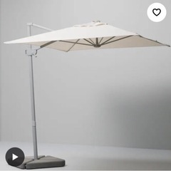 IKEA ハンギングパラソル スヴァローンの画像