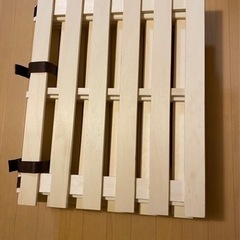 ニトリ　すのこ　シングル用セミダブル用セット