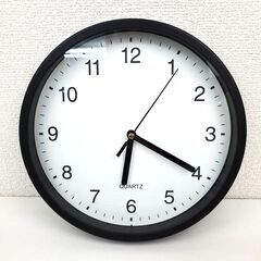 中古 シンプル 掛け時計 クォーツ式