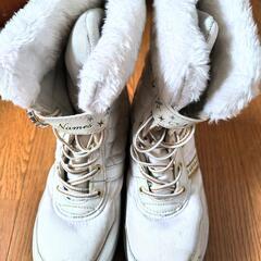 ❄白いスノーシューズ❄