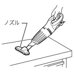 【早い者勝ち！】美品 マキタコードレス充電式クリーナー 掃除機・充電器・バッテリーセット CL100DWの画像