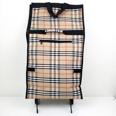 中古 コロコロ付きキャリーバッグ 買い物カート コンパクト収納可能の画像