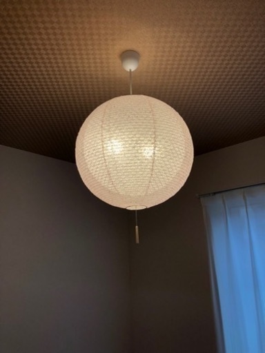 【新品】シーリングカバー付！ 和紙 二重シェードペンダントライト