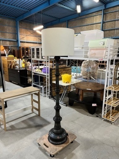 ☆根強い人気!!☆ レトロ家具 フロアスタンド 間接照明 真鍮