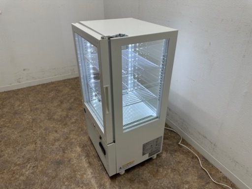 ジェーシーエム　ＪＣＭ　業務用　冷蔵ショーケース　５８Ｌ　ＬＥＤ照明　２０２０年製　ＪＣＭＳ－５８