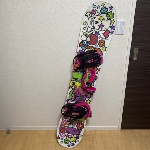 スノボ板ビンディング付きとブーツ