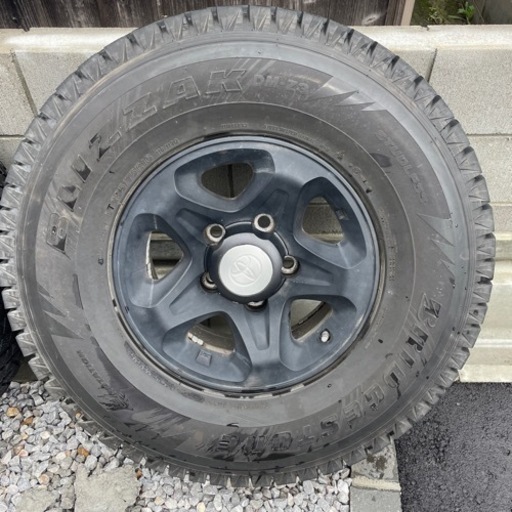 年内引き取り特別価格！　⭐︎トヨタ　復刻版ランドクルーザー70 ⭐︎純正ホイールスタットレス♪