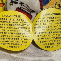 お話中です【フットバッグ スヌーピー】差し上げます♪《プロフィールをご覧下さい》♪の画像